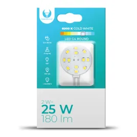 zarowka-led-g4-round-2w-12v-6000k-180lm-forever-light