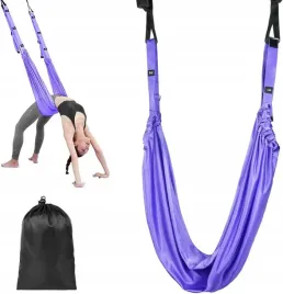 chusta-akrobatyczna-do-jogi-rociagania-miesni-materialowa-szarfa