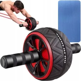 roller-kolko-do-cwiczen-miesni-brzucha-fitnessu-ab-wheel-mini-mata