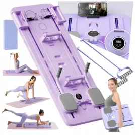 wielofunkcyjna-deska-do-cwiczen-lcd-gumy-pilates-reformer-10w1-na