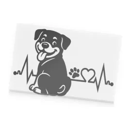 naklejka-pies-rottweiler-linia-zycia-serce-lapa-pupil-w-aucie