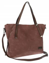 torebka-damska-shopperka-pojemna-a4-modna-torba-kuferek-ch7713-czekoladowa