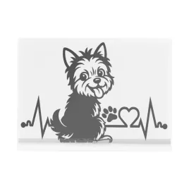 naklejka-pies-yorkshire-terrier-z-linia-zycia-i-lapka-piesek-w-aucie