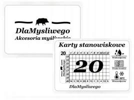 mysliwskie-wodoodporne-kartki-stanowiskowe-tabele-losowan-na