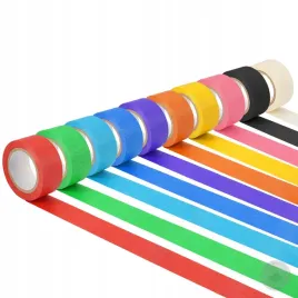 10x-kolorowa-tasma-klejaca-papierowa-kreatywna-dzieci-zabawa-bez-nozyczek