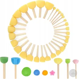 zestaw-30-gabkowych-pedzli-z-drewnianymi-raczkami-do-malowania