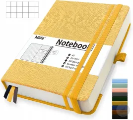 notatnik-a5-360-stron-100-g-m-dziennik-w-kratke-twarda-okladka-zolty