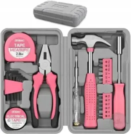 24-czesciowy-rozowy-zestaw-narzedzi-domowych-dla-majsterkowiczow-kobiet