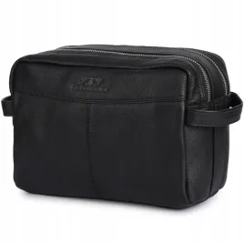 kosmetyczka-unisex-skorzana-saszetka-czarna-dwukomorowa-podrozna