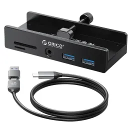 orico-hub-usb-c-5gbps-aktywny-przykrecany-2x-usb-a-czytnik-sd-minijack
