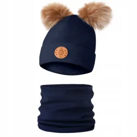 czapka-komin-komplet-zimowy-pompony-prazek-polski-48-56-cm-3-9-lat-polar