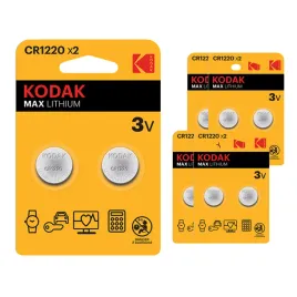 kodak-baterie-cr1220-litowa-plaska-okragla-2-sztuki-zestaw-x5-sztuk