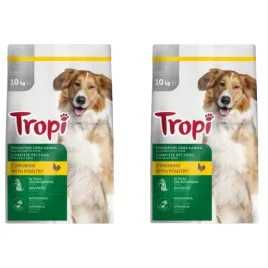 tropi-karma-sucha-dla-psa-z-drobiem-dla-doroslych-wszystkich-ras-10-kg-x2