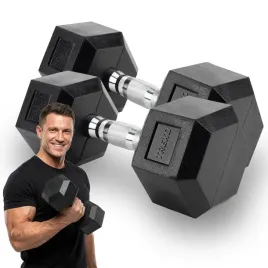 hantel-ogumowany-xtrexo-hex-10-kg-antyposlizgowosc-heksagonalne