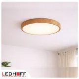 lampa-sufitowa-plafon-led-50cm-drewniany-wzor-duza-50w-okragla-natynkowa-stan-nowy