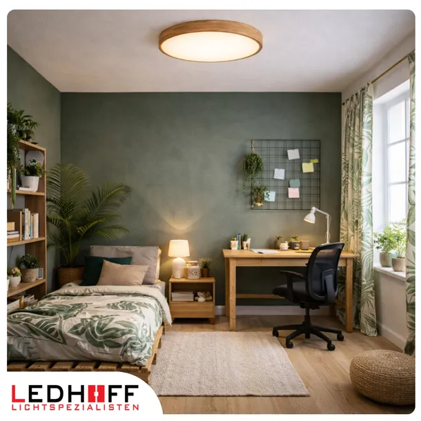 lampa-sufitowa-plafon-led-50cm-drewniany-wzor-duza-50w-okragla-natynkowa-kolor-bezowy-odcienie-brazowego-brazowy