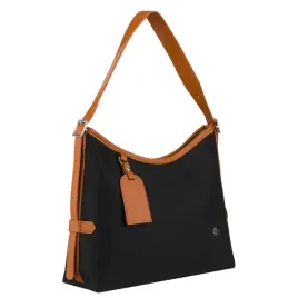 czarna-torebka-damska-z-poliestru-i-skory-ekologicznej-jednokomorowa