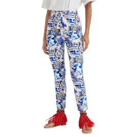 spodnie-damskie-desigual-stella-jean-we-wzory-z-wysokim-stanem