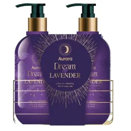 aurora-dream-of-lavender-zestaw-do-pielegnacji-dloni-mydlo-balsam