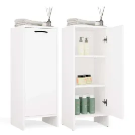szafka-lazienkowa-35cm-biala-mat-slupek-regal-3-polki-komoda-niski-slupek