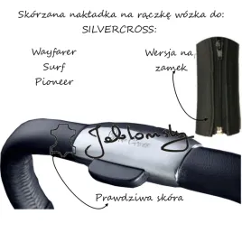 nakladka-na-raczke-do-silvercross-wayfarer-pioneer-na-zamek-prawdziwa-skora