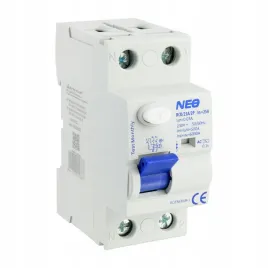 wylacznik-roznicowopradowy-neo-25a-30ma-jednofazowy-2p-typ-ac-rcd-25a-2p