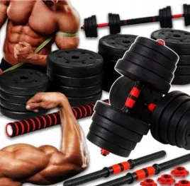 hantle-regulowanych-sztanga-2x20-kg-40-ciezarki-do-cwiczen-zestaw