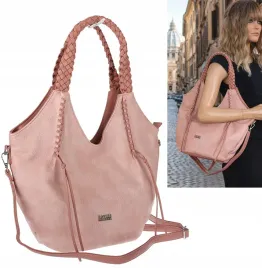 torebka-damska-worek-shopper-na-ramie-duza-pajemna-casual-cc6701-rozowa