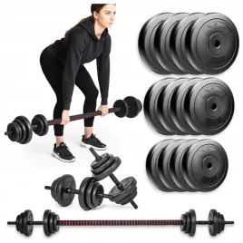 sztanga-skrecana-2w1-do-treningu-hantle-2x10-kg-zestaw-obciazenia-20kg