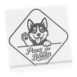 naklejki-na-samochod-pies-husky-paws-on-board-na-szybe
