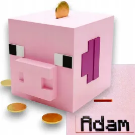 swinka-pig-skarbonka-minecraft-prezent-dla-dzieci-imie-personalizacja-eko