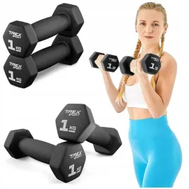 zestaw-2x1kg-hantle-zeliwne-hantelki-ciezarki-winylowe-fitness-trex