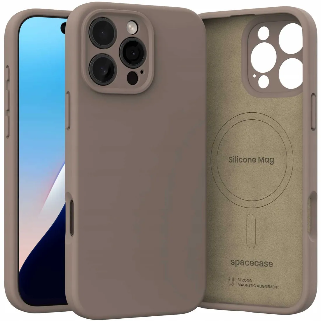 spacecase-silicone-mag-iphone-16-pro-max-brown