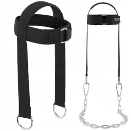 pas-korona-do-cwiczen-miesni-karku-szyi-uprzaz-treningowa-lancuch-na