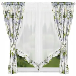 firanka-woal-zaslony-kwiaty-komplet-160x400-blekitny-zestaw-do-kuchni