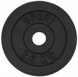 talerz-zeliwny-obciazenie-25kg-krazek-30mm-nowy