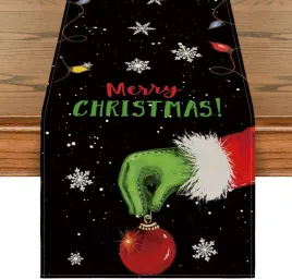 bieznik-na-stol-swiateczny-materialowy-dekoracja-grinch-40-x-180-cm