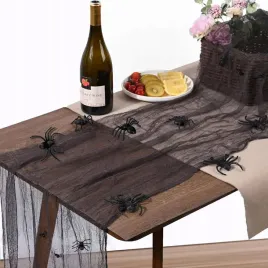 bieznik-na-stol-dekoracja-wyglad-pajeczyny-z-pajakami-60x400cm