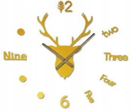 zegar-scienny-3d-z-jeleniem-do-salonu-100x100-cm-niemiecki