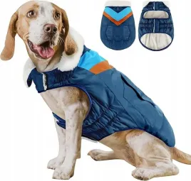 kurtka-zimowa-plaszcz-ubranko-dla-psa-cieple-niebieski-rozmiar-m
