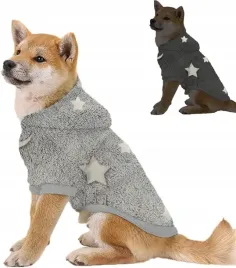 sweterek-ubranko-dla-psa-szara-w-gwiazdki-miekka-ciepla-z-kapturem-3xl