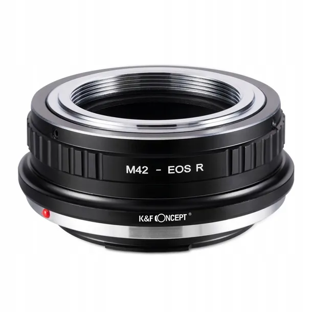 kandf-markowy-adapter-m42-na-canon-eos-r-model-m42-eos-r-stan-nowy