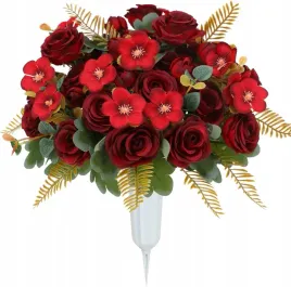 sztuczne-kwiaty-bukiet-czerwony-4-galazki-dekoracyjne-ozdobne-30cm