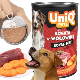 mokra-karma-dla-psa-pasztet-uniq-royal-375-g-wolowina