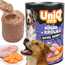 mokra-karma-dla-psa-pasztet-uniq-royal-375-g-krolik