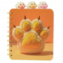 mini-notes-dla-dzieci-zeszyt-kocia-psia-lapka-pamietnik-rozne-kolory