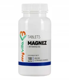 magnez-cytrynian-witamina-b6-100-tabl-myvita