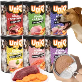 mokra-karma-dla-psa-pasztet-uniq-royal-mix-smakow-6x375-g