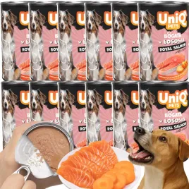 mokra-karma-dla-psa-pasztet-uniq-royal-losos-12x375-g