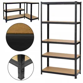 regal-magazynowy-metalowy-wzmocniony-do-garazu-piwnicy-czarny-5-polek